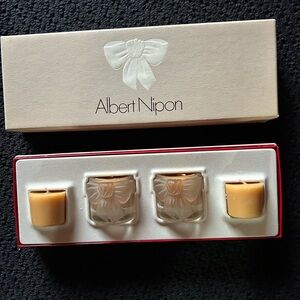 Albert Nixon 🎀 Boxed Candle Votive Set